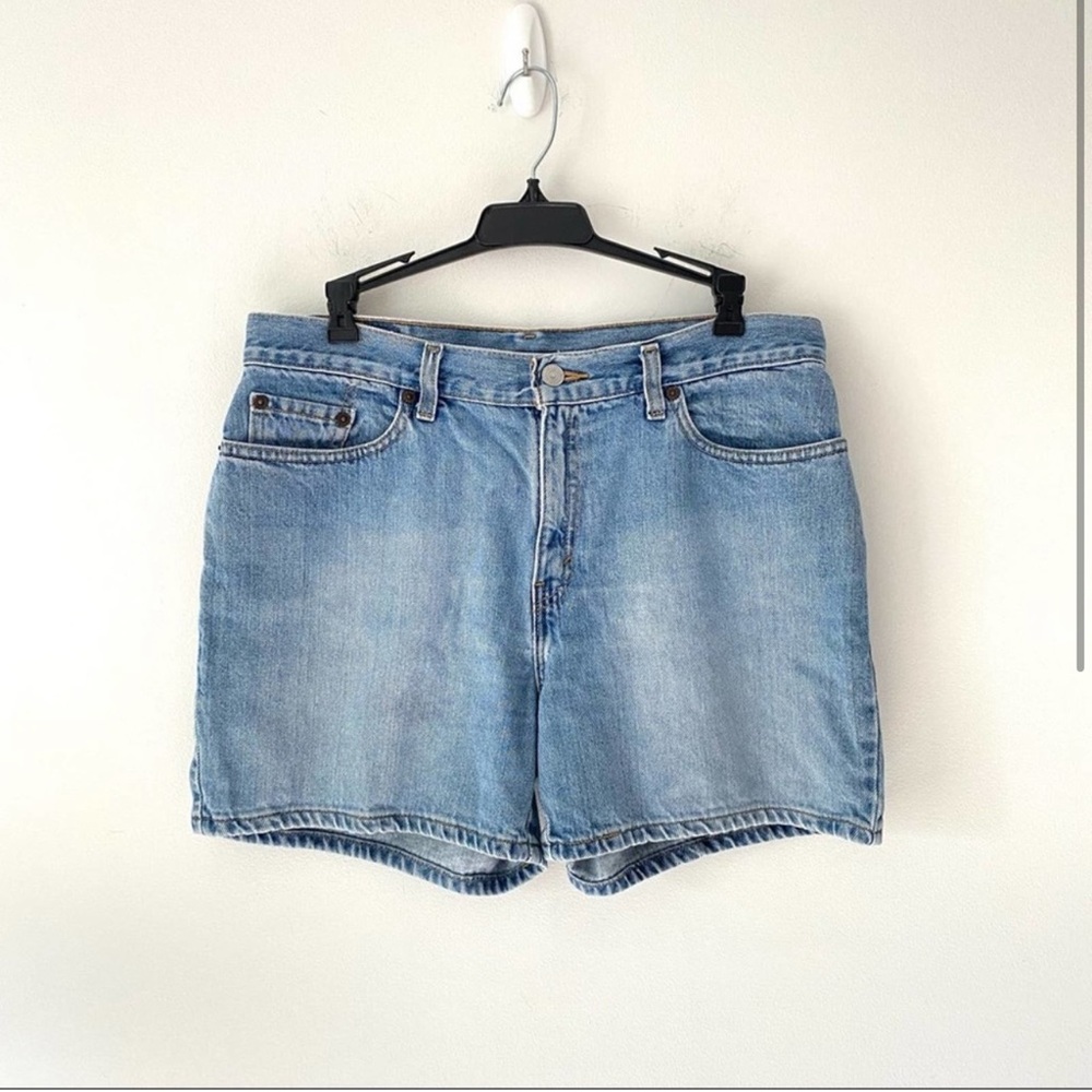 Levi’s Vintage Denim Mom Jean High Waist Shorts